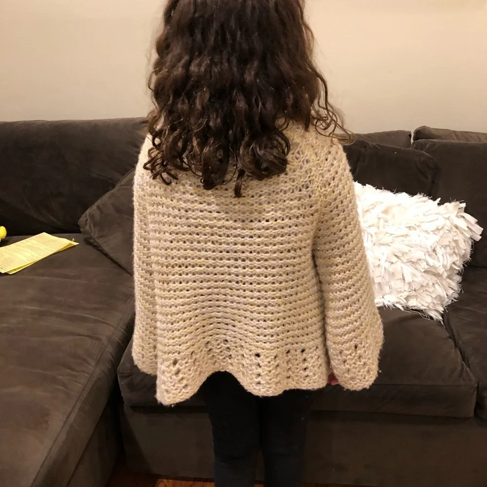 Knitted Free People cropped sweater‎